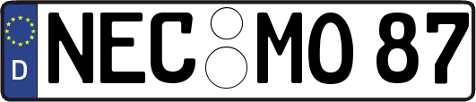 NEC-MO87