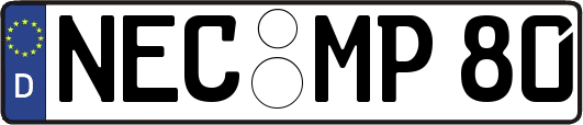 NEC-MP80
