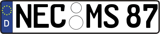 NEC-MS87