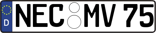 NEC-MV75