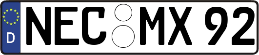 NEC-MX92