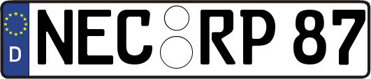 NEC-RP87