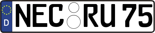 NEC-RU75