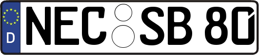 NEC-SB80