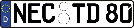 NEC-TD80