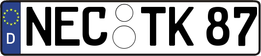 NEC-TK87