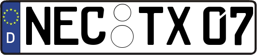 NEC-TX07