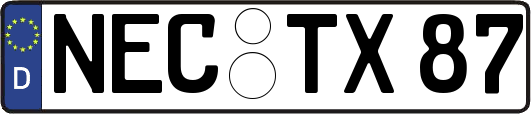 NEC-TX87