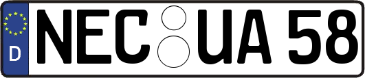 NEC-UA58
