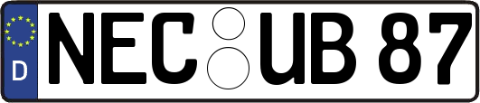NEC-UB87