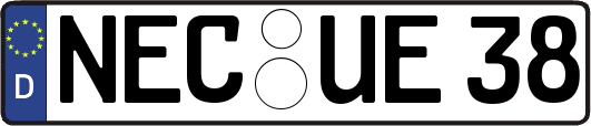 NEC-UE38