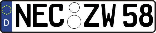 NEC-ZW58