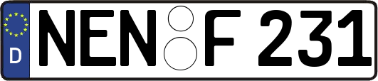 NEN-F231