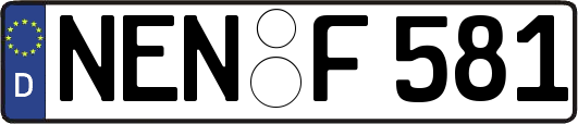 NEN-F581