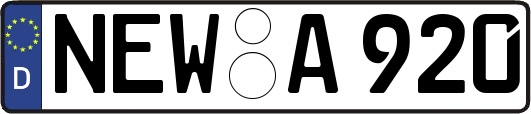 NEW-A920
