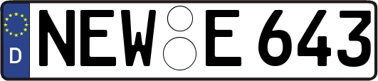 NEW-E643
