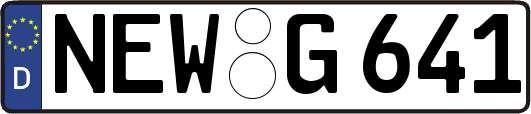NEW-G641