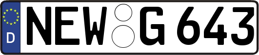 NEW-G643