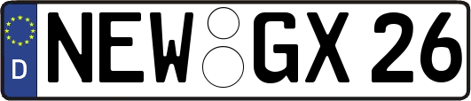 NEW-GX26