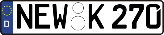 NEW-K270