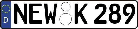 NEW-K289
