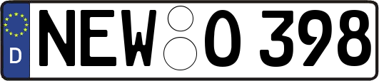 NEW-O398