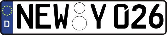 NEW-Y026