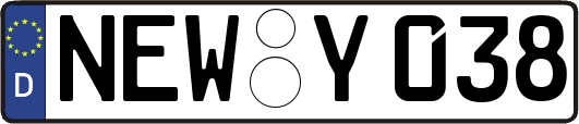 NEW-Y038