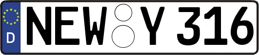 NEW-Y316