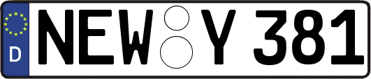 NEW-Y381