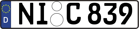 NI-C839