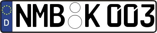 NMB-K003