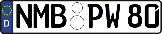 NMB-PW80