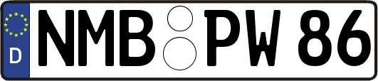 NMB-PW86