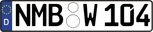 NMB-W104