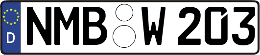 NMB-W203