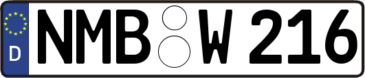 NMB-W216
