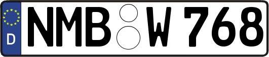 NMB-W768