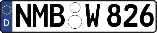 NMB-W826