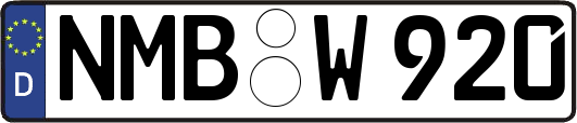 NMB-W920