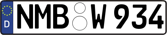 NMB-W934