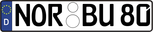 NOR-BU80