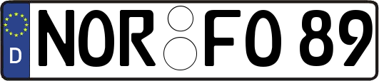 NOR-FO89