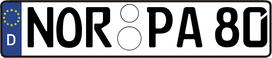 NOR-PA80