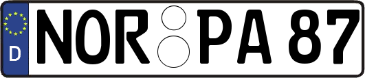 NOR-PA87