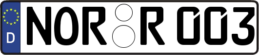 NOR-R003
