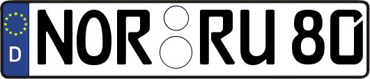 NOR-RU80