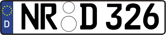 NR-D326