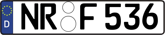 NR-F536