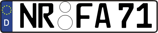 NR-FA71